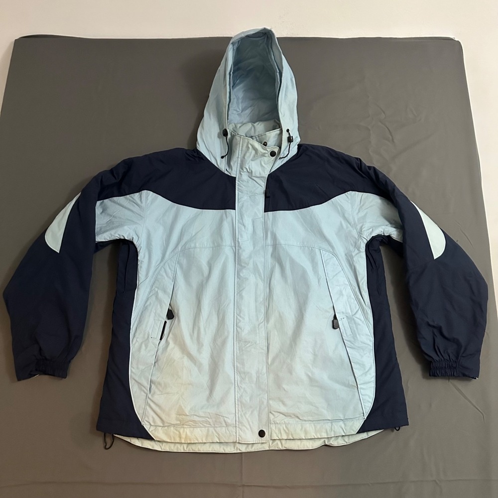 Outbrook Woman Hooded Rain Jacket‎ Windbreaker 1X Blue